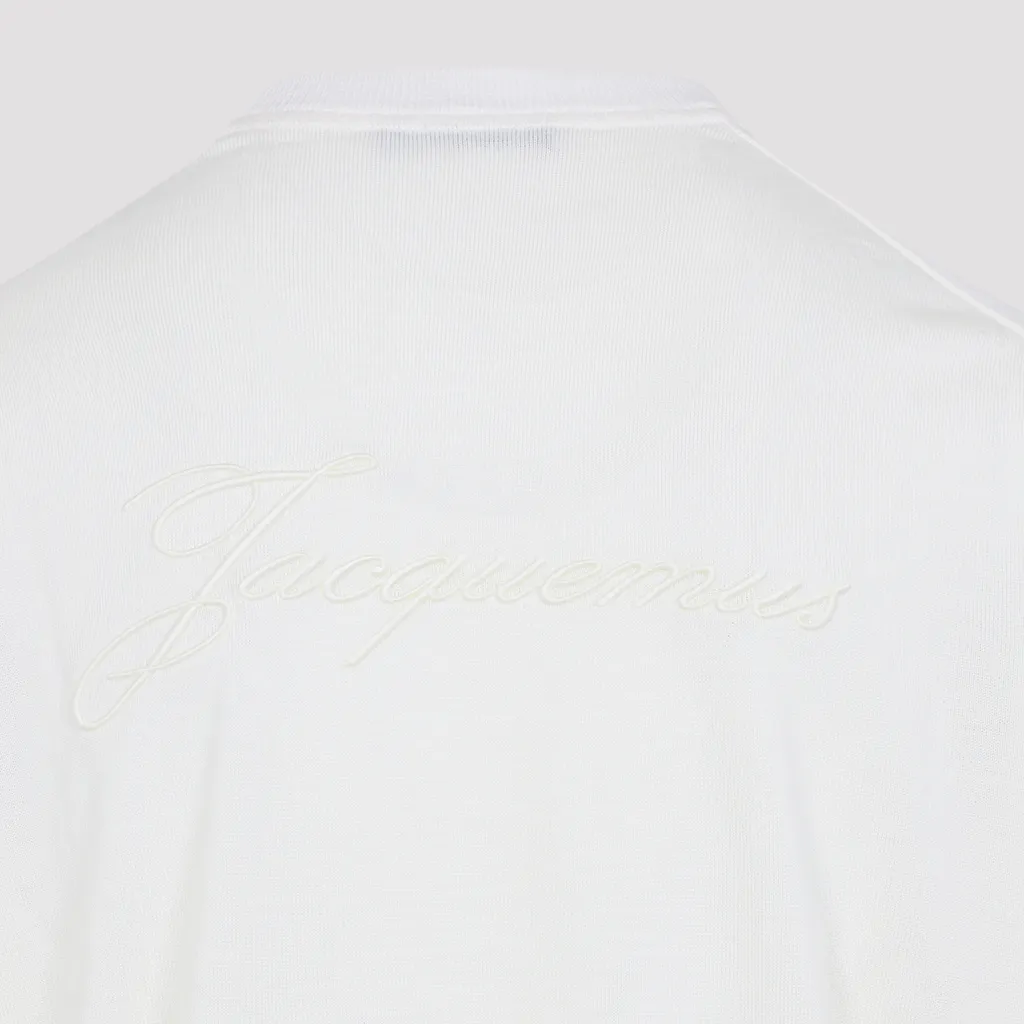 Logo Embroidered Long-Sleeved Sweater