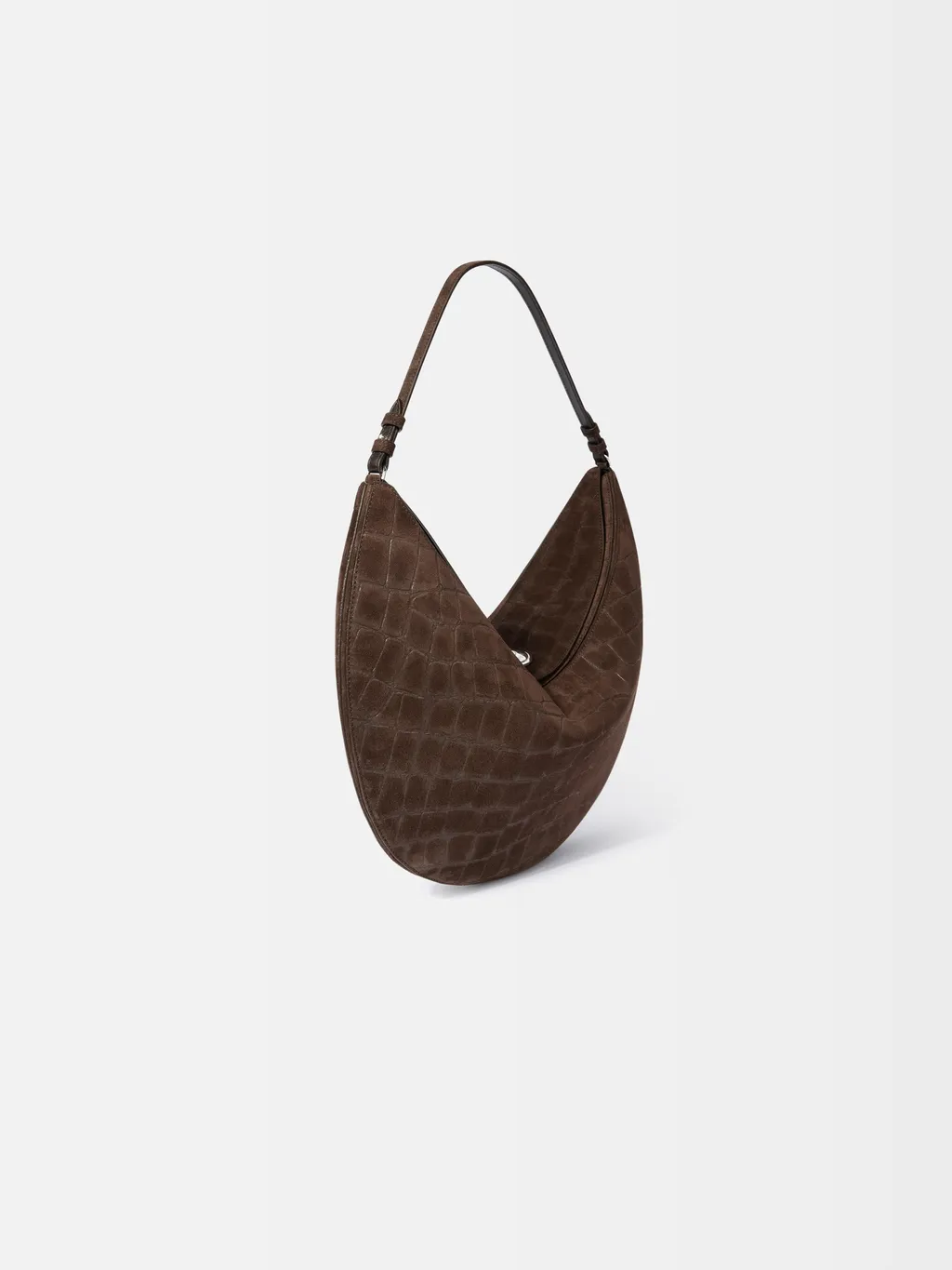 The Ovalo Logo Embossed Shoulder Bag