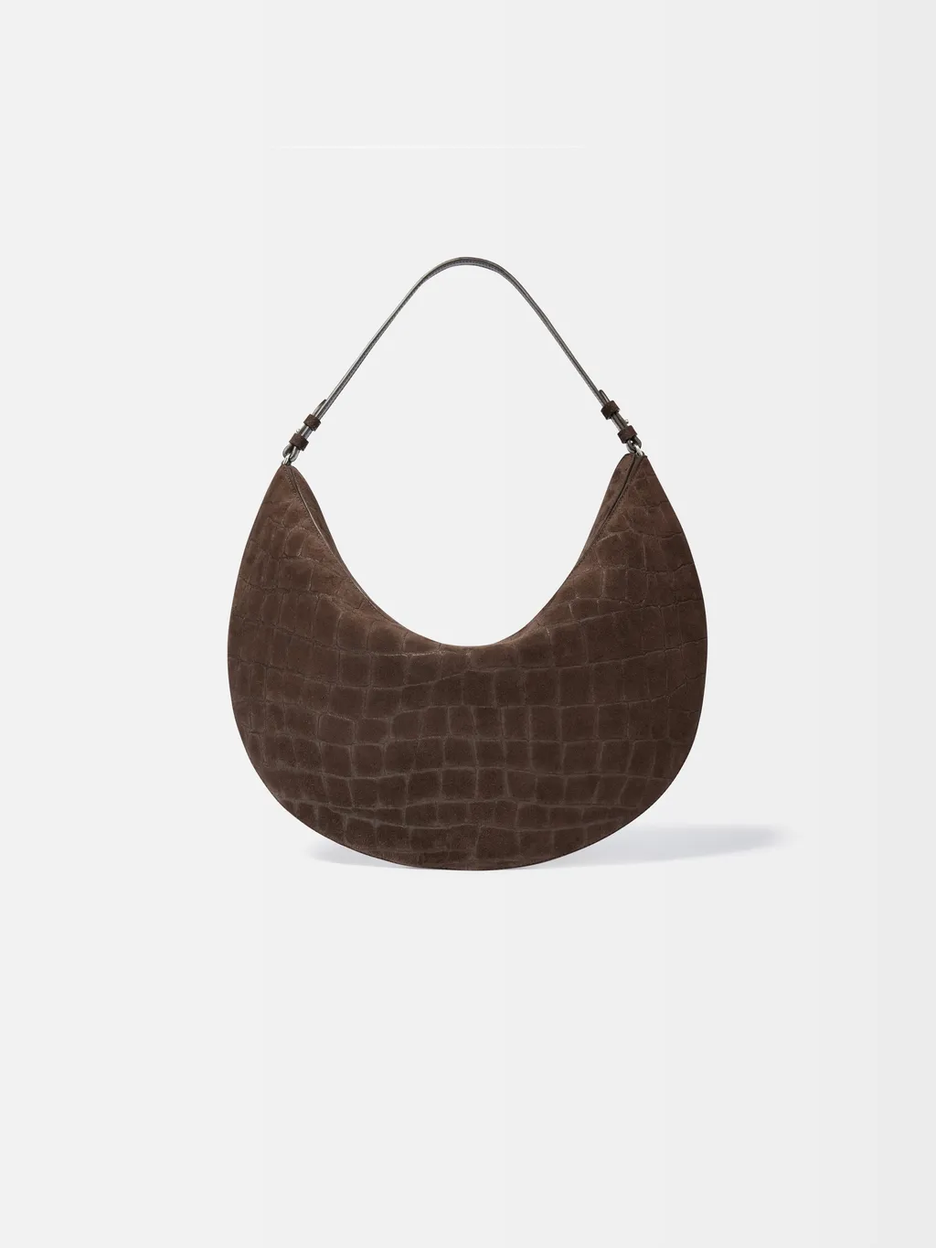 The Ovalo Logo Embossed Shoulder Bag