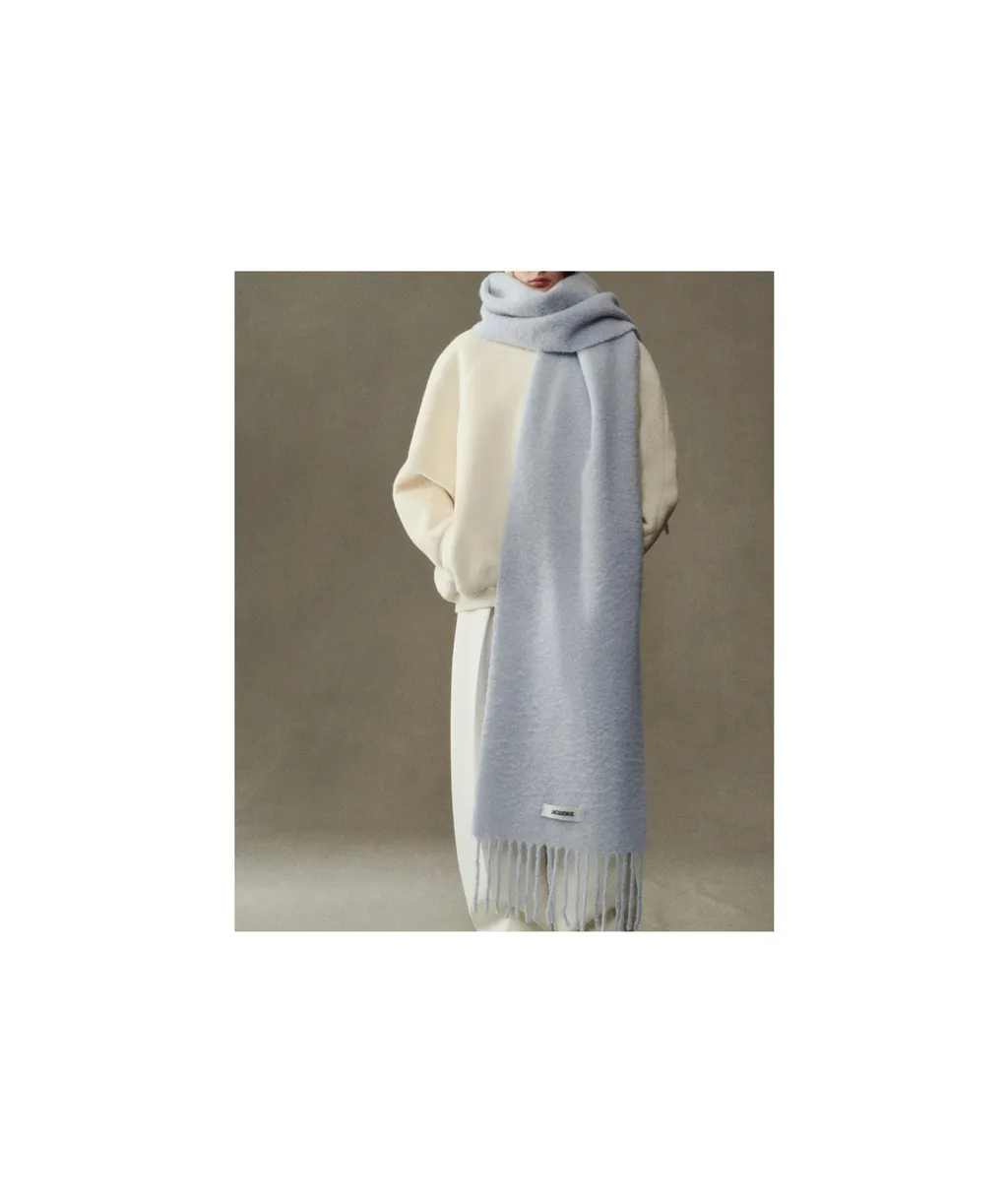 The Carro Fringed Edge Scarf