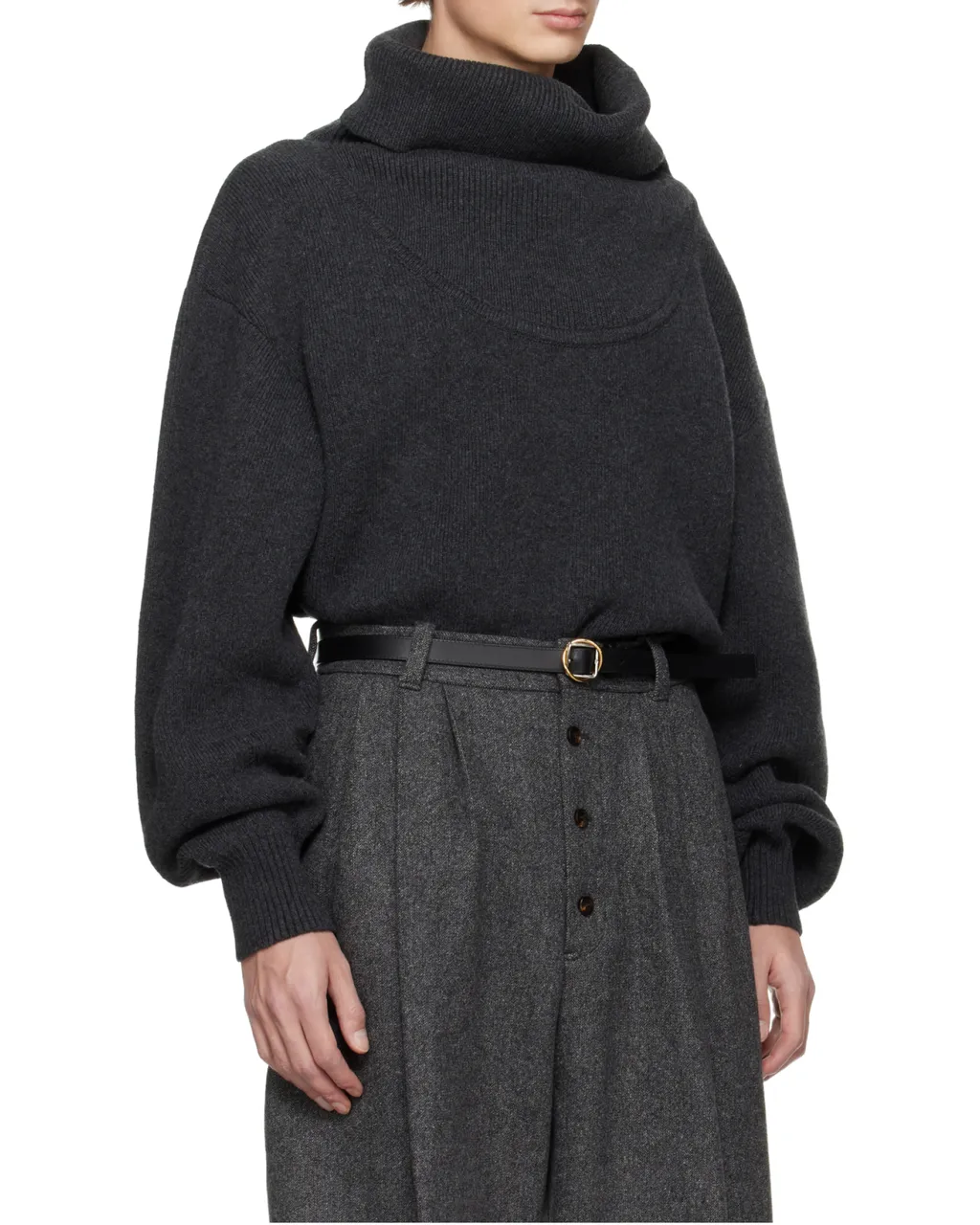 Logo-Embroidered Wool Sweater