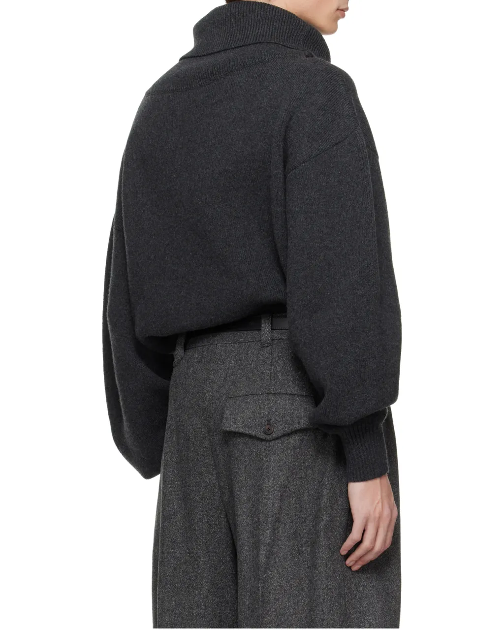 Logo-Embroidered Wool Sweater