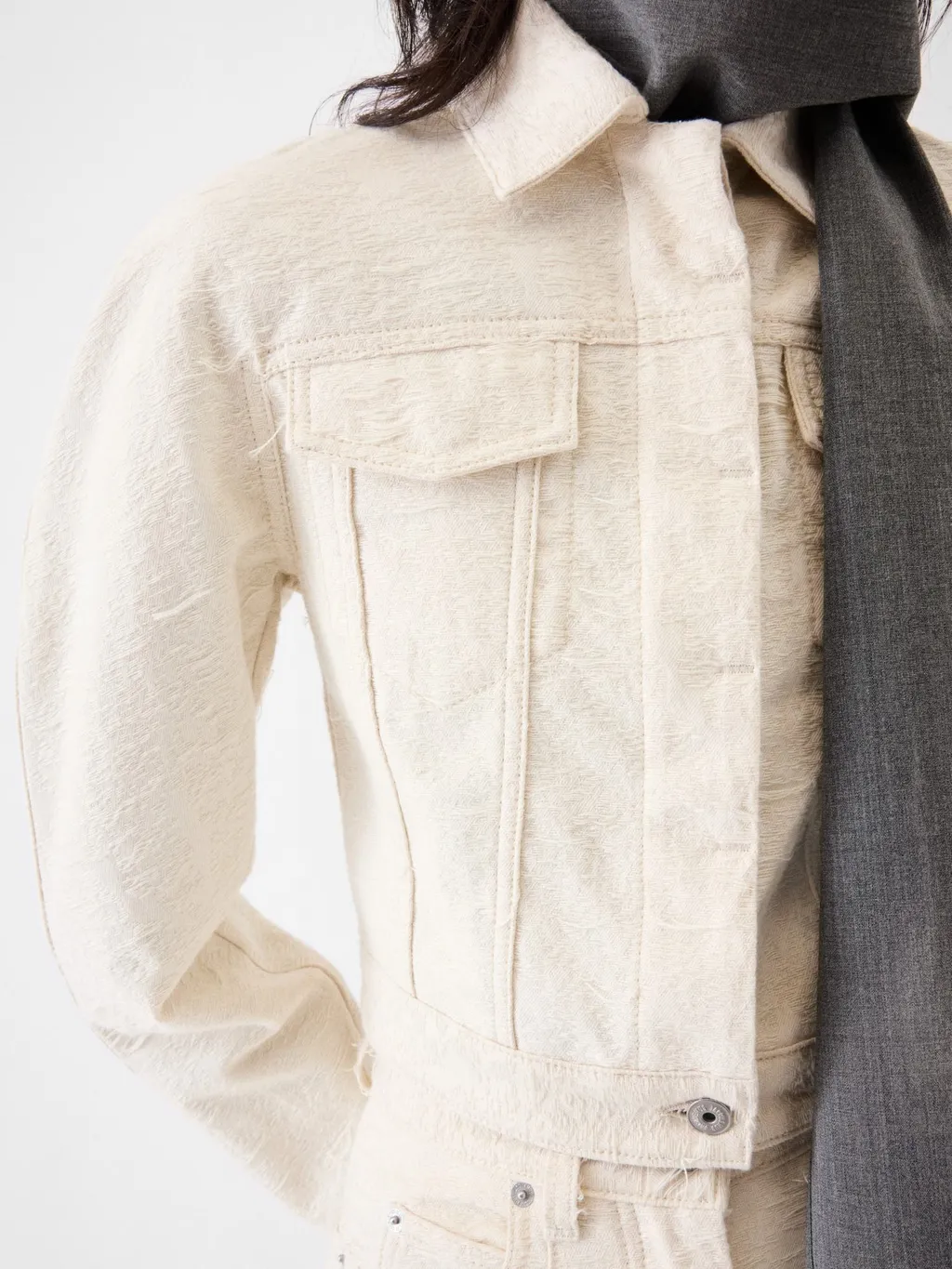 Cropped Denim Jacket