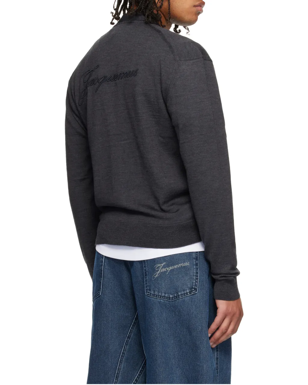V-Neck Knitted Cardigan