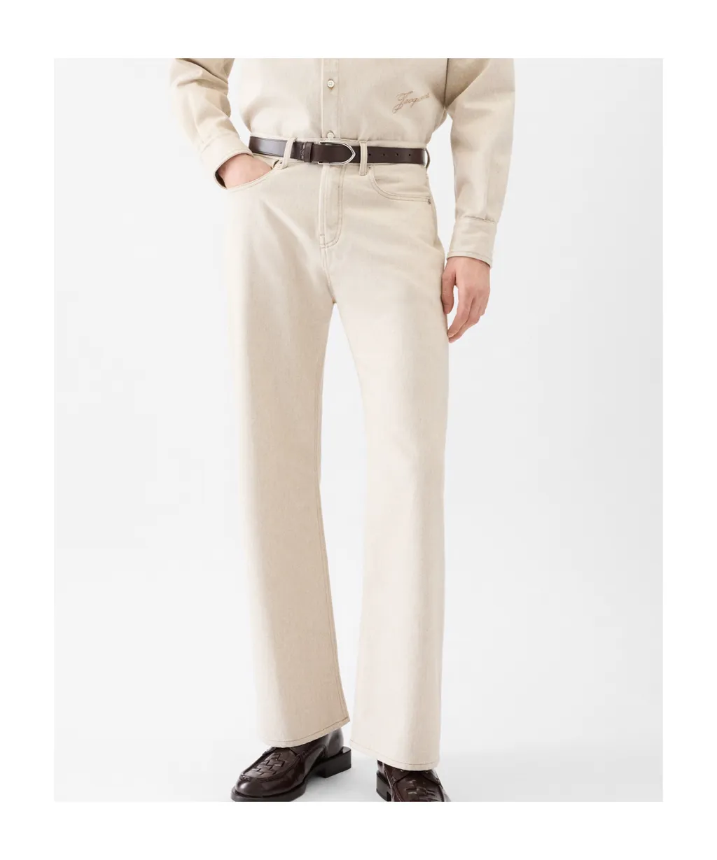 Le De-Nimes Droit Jeans
