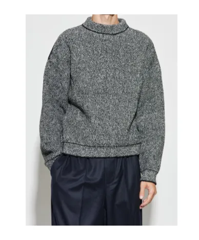 Round Neck Knitted Jumper