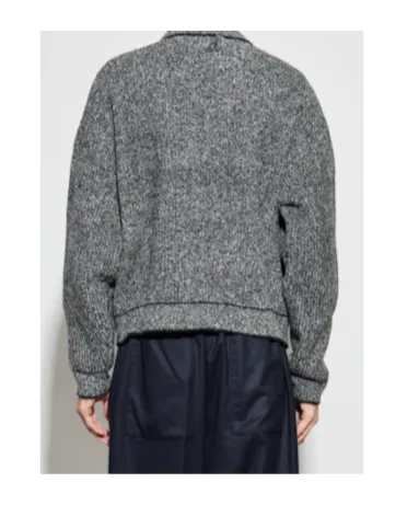 Round Neck Knitted Jumper