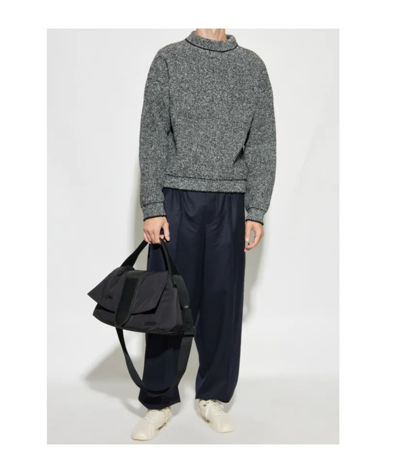 Round Neck Knitted Jumper