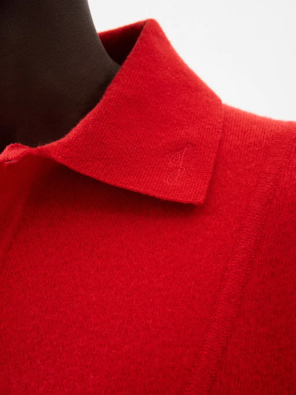 The Pallone Vareuse-Style Knit Polo Sweater