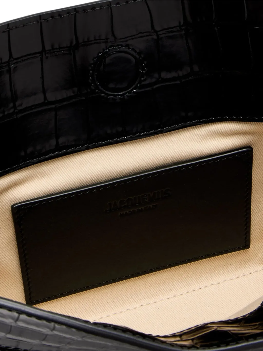 Embossed Shoulder Bag