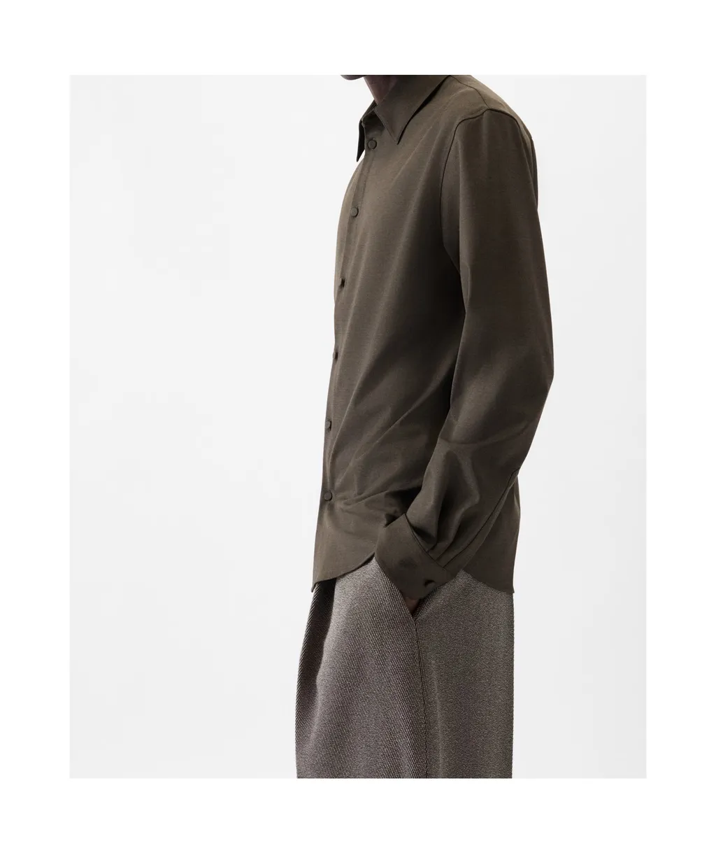 Collared Long-Sleeve Shirt