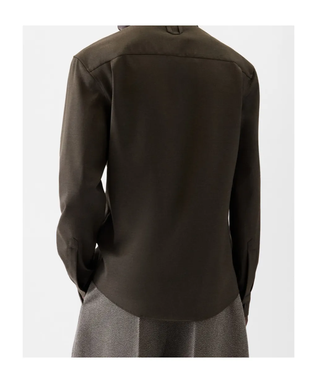 Collared Long-Sleeve Shirt