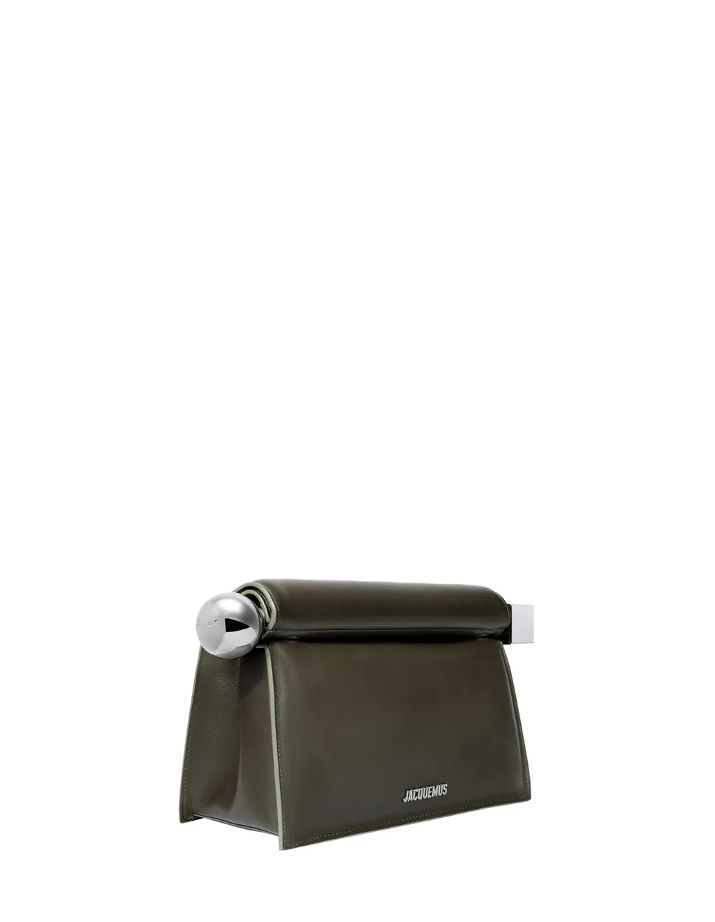 The Rond Carré Logo Plaque Clutch Bag