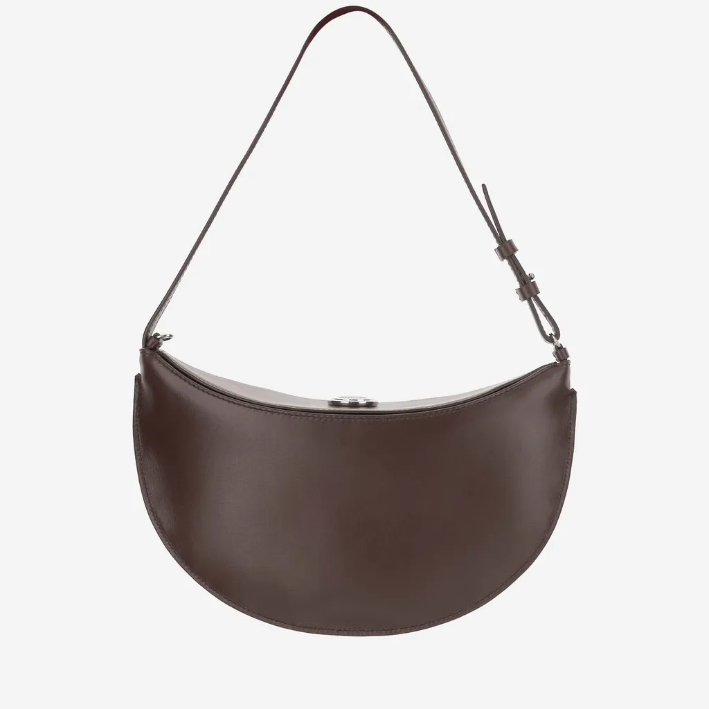 Logo Embossed Shoulder Bag