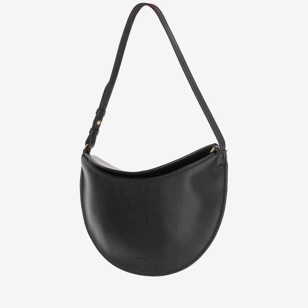 Logo Embossed Shoulder Bag