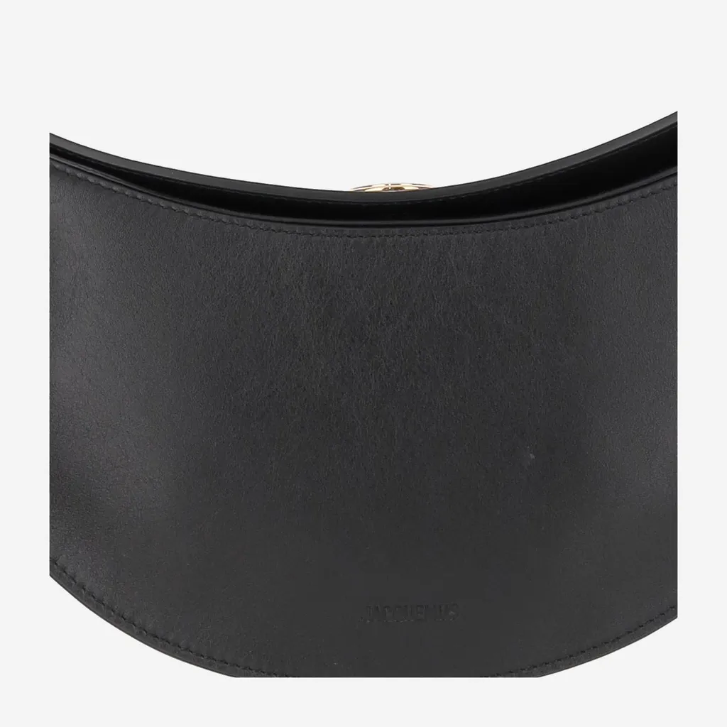 Logo Embossed Shoulder Bag