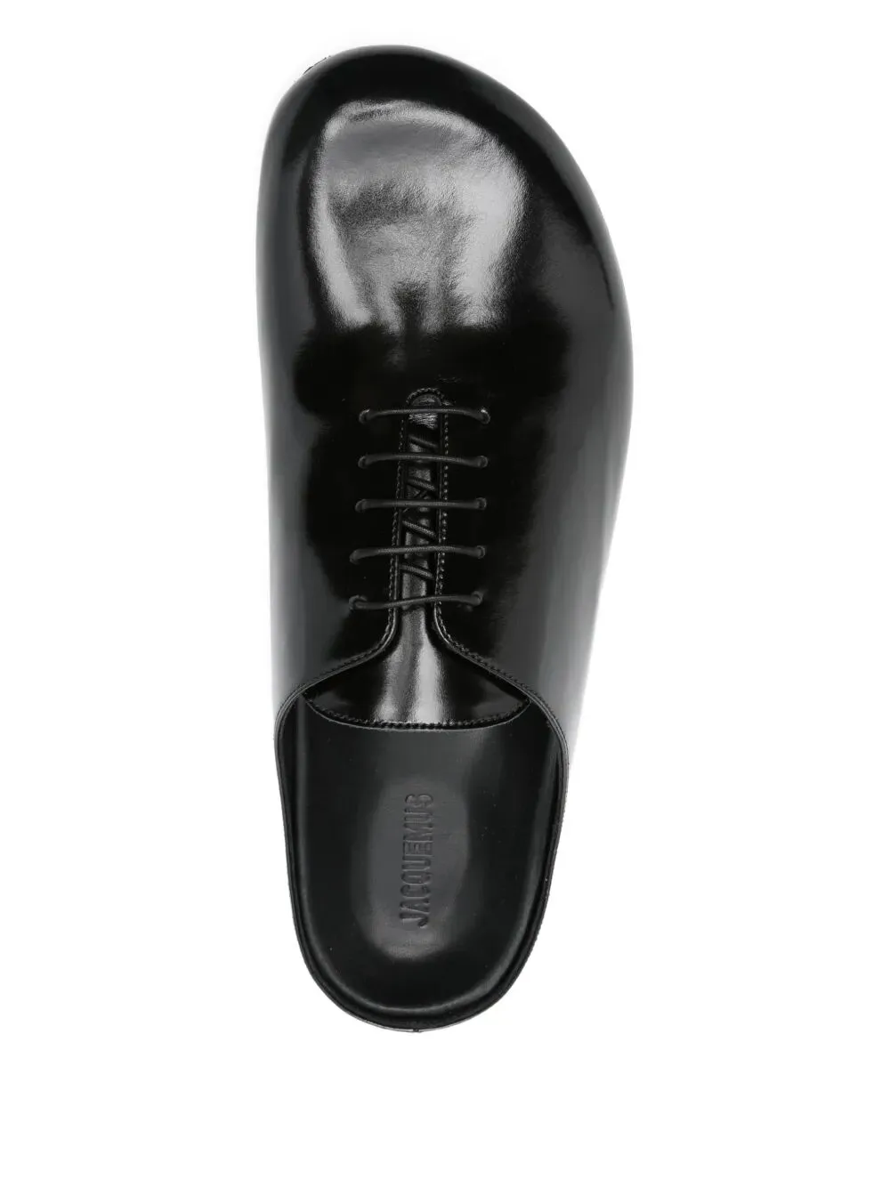 Slip-On Lace-Up Mules