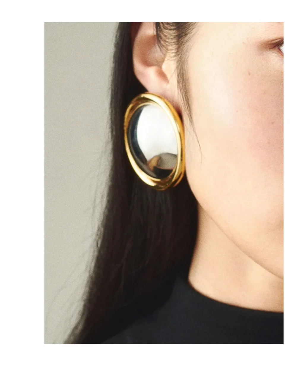 The Rond Drop Earrings