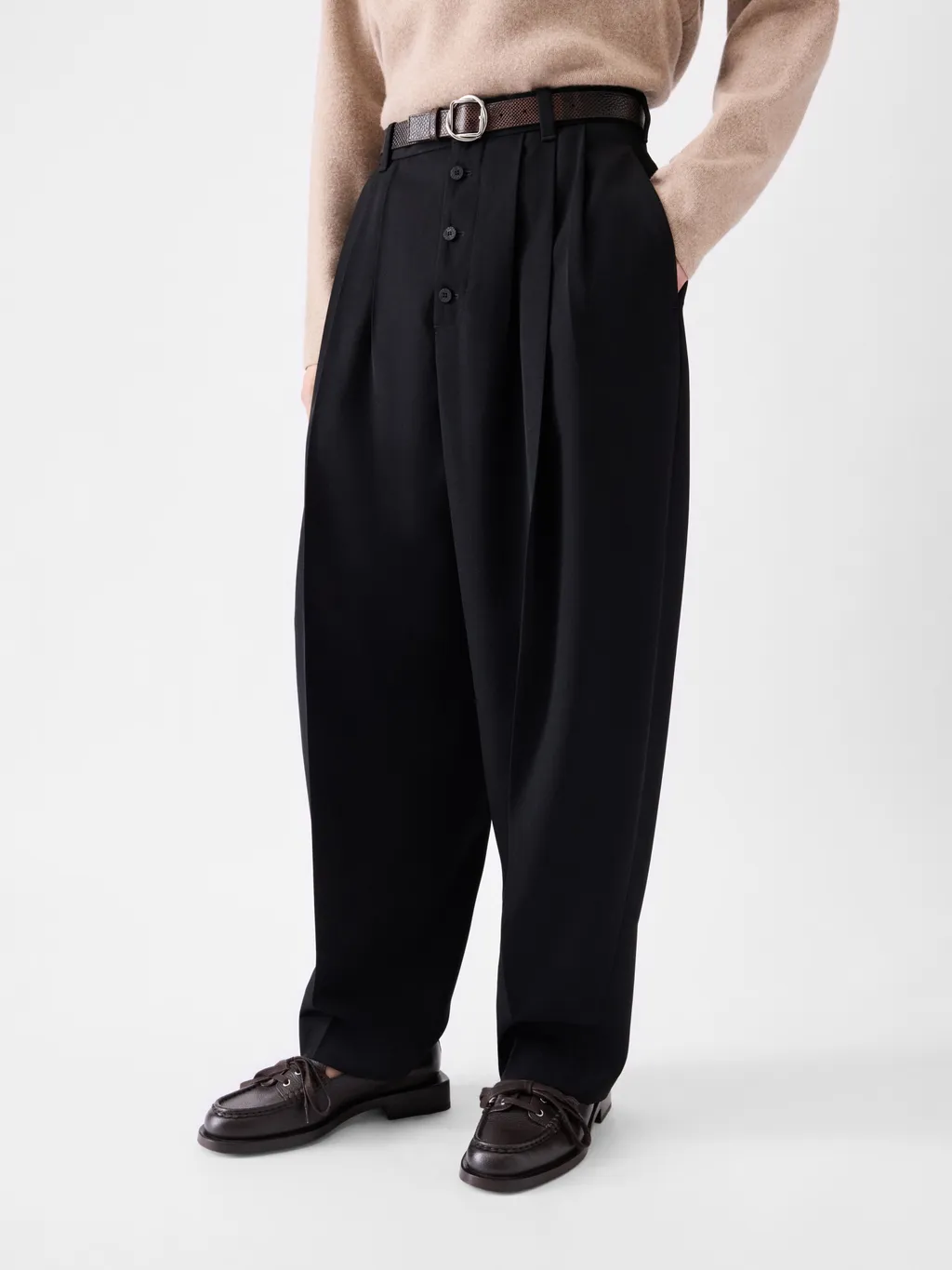 The Fernando Pleated Trousers
