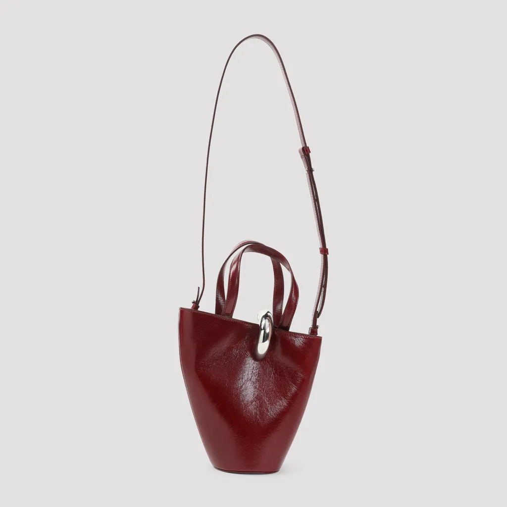 Logo Plaque Bucket Bag