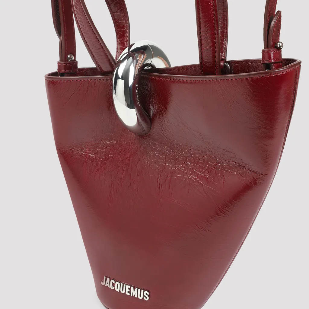 Logo Plaque Bucket Bag