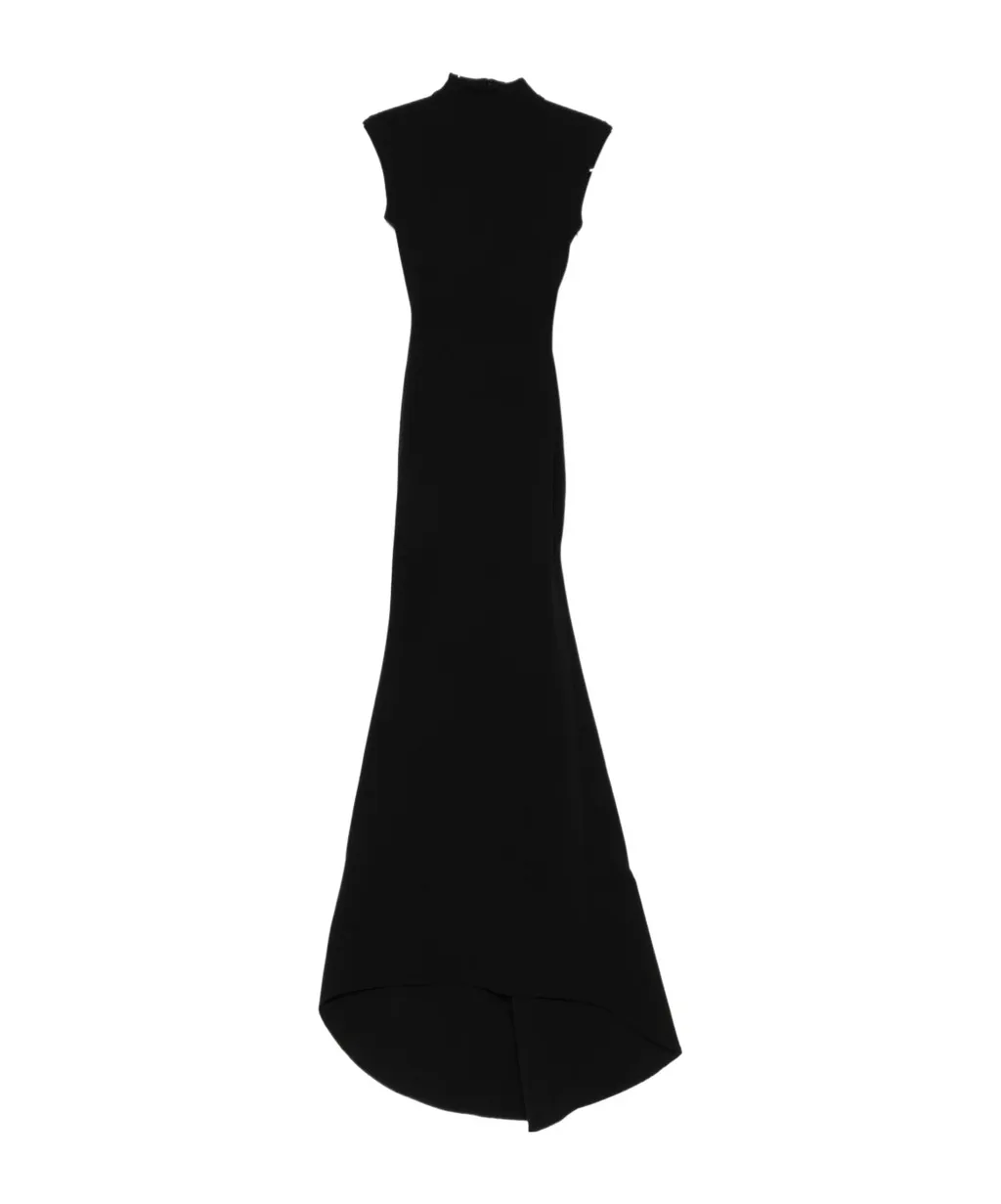 The Alba Gathered Column Dress
