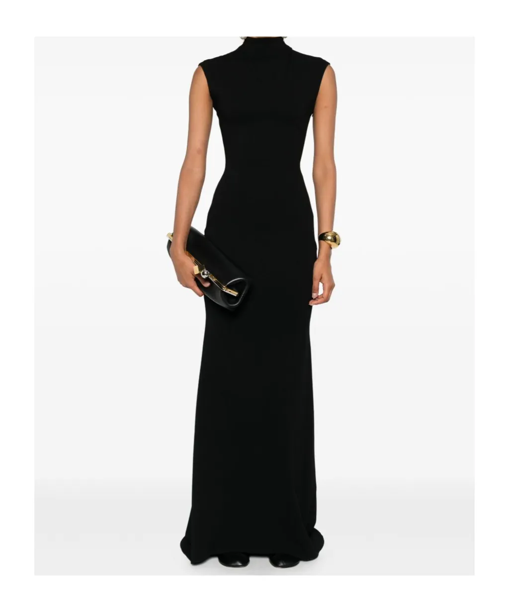 The Alba Gathered Column Dress