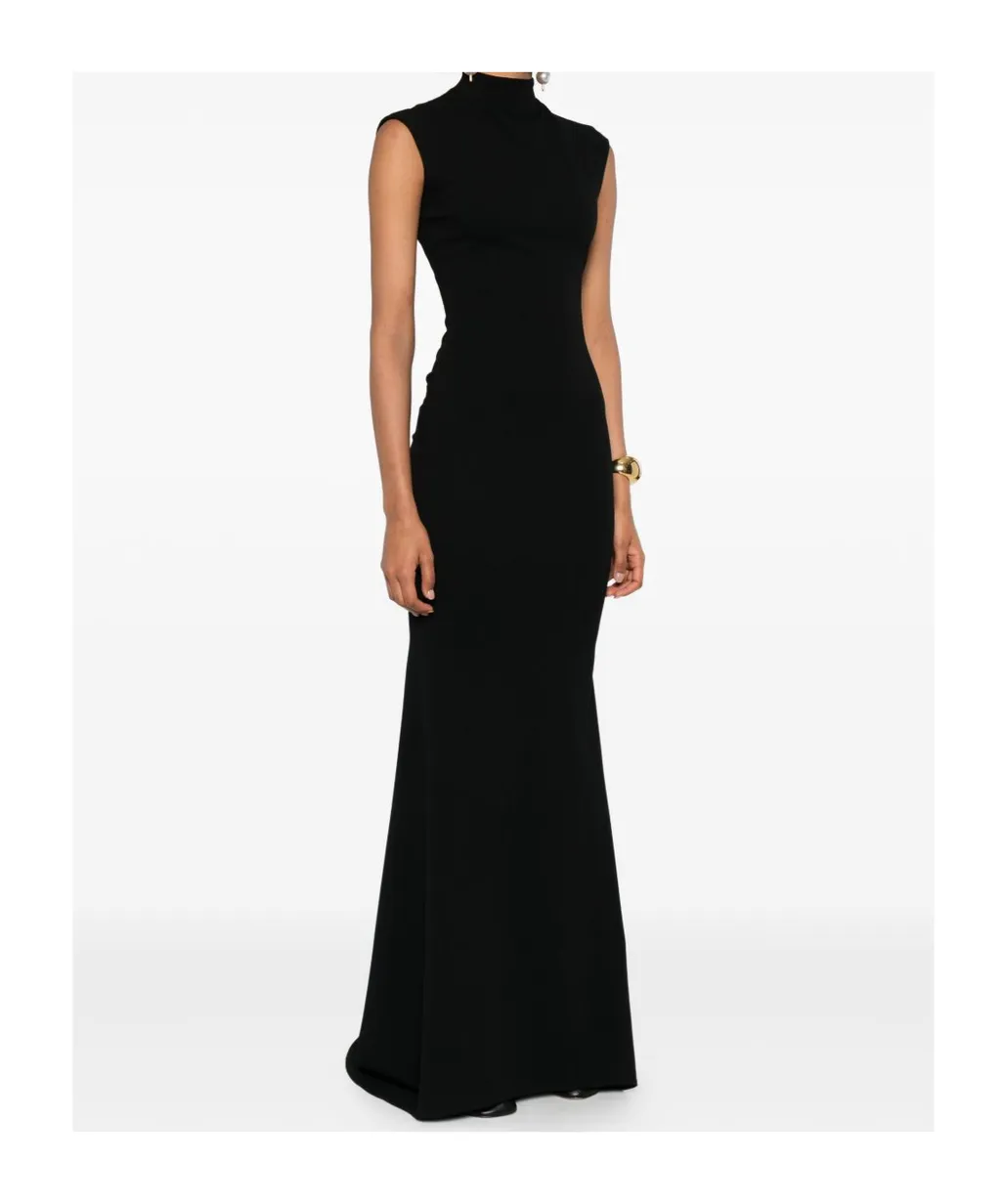 The Alba Gathered Column Dress