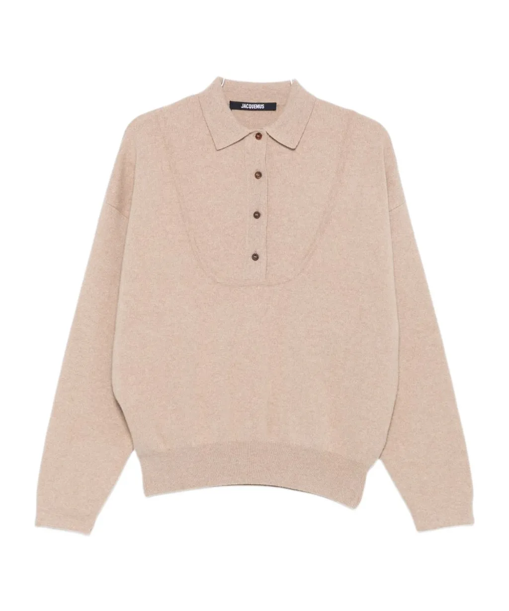 Knitted Polo Shirt
