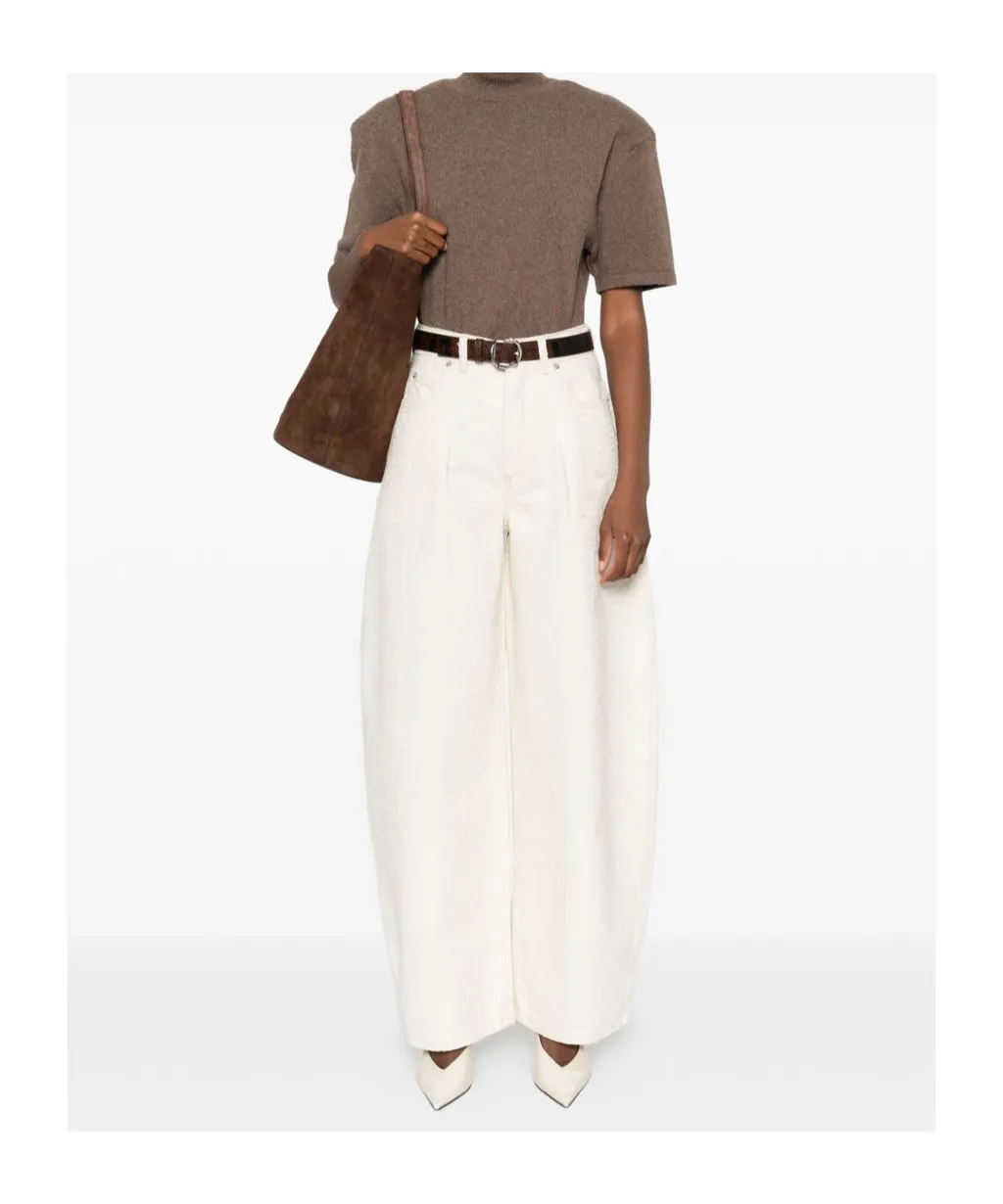 High Neck Knitted Pullover