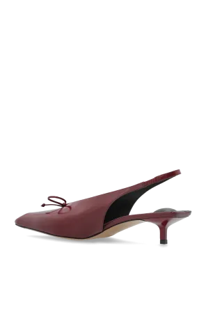 Slingback High-Heeled Sandals