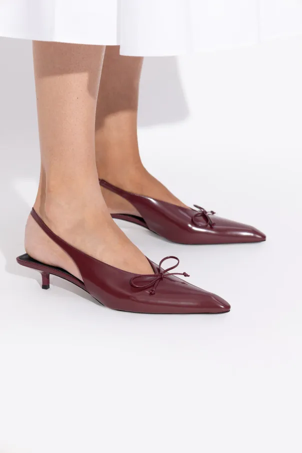 Slingback High-Heeled Sandals