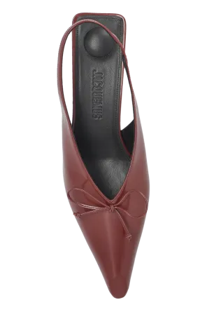Slingback High-Heeled Sandals