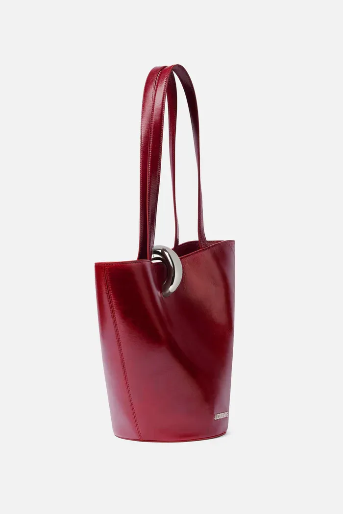 Le Bambola Moyen Logo Lettering Bucket Bag