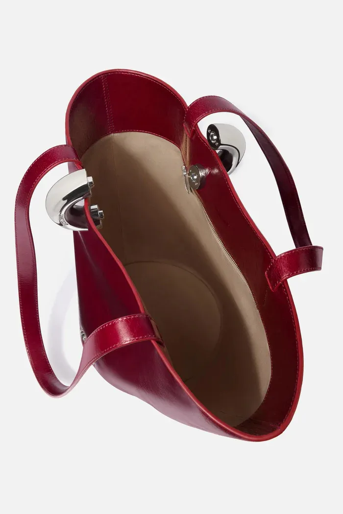 Le Bambola Moyen Logo Lettering Bucket Bag
