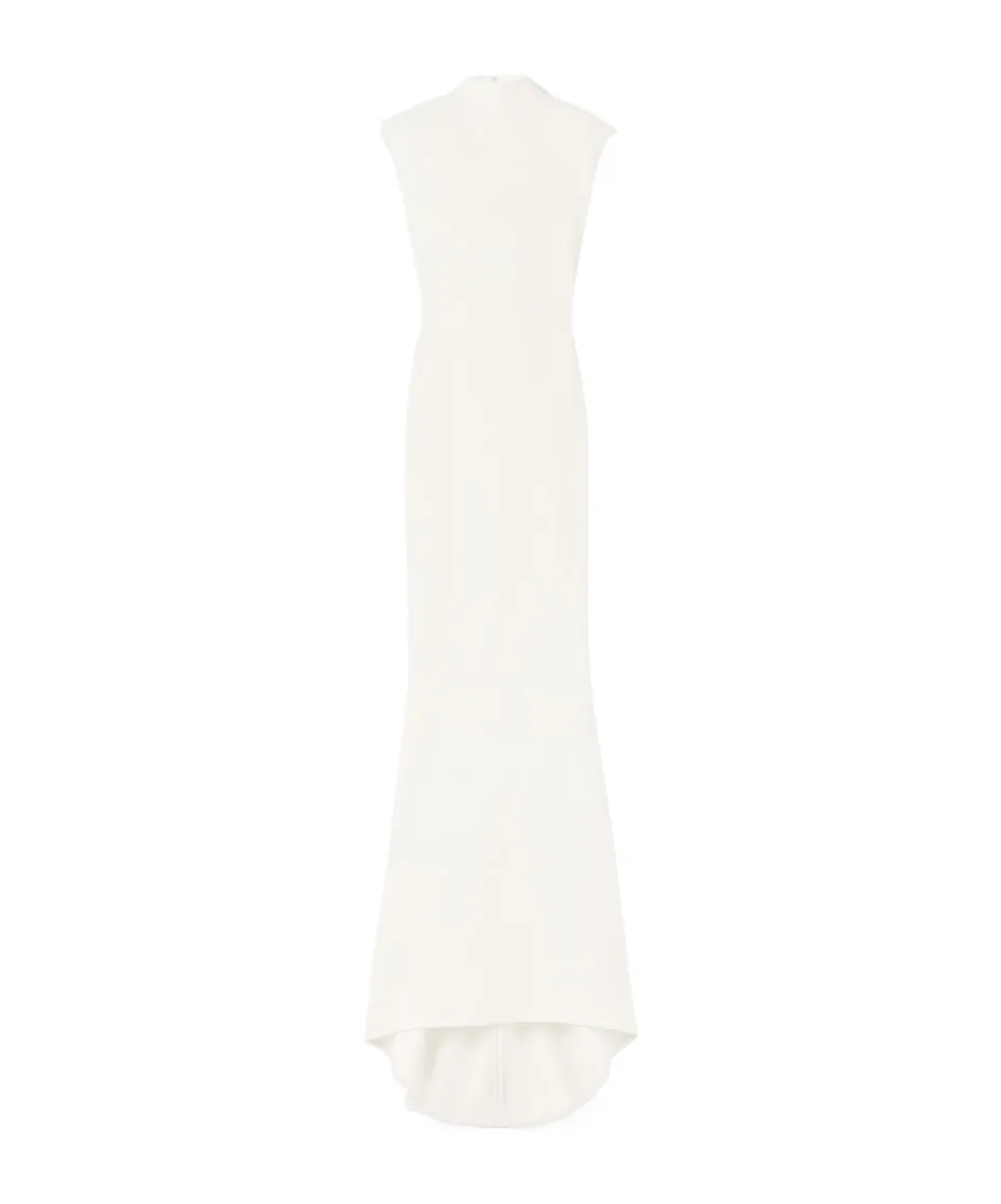 The Alba Gathered Column Dress