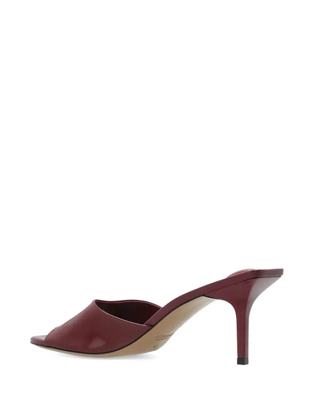70Mm Cubisto Leather Sandals