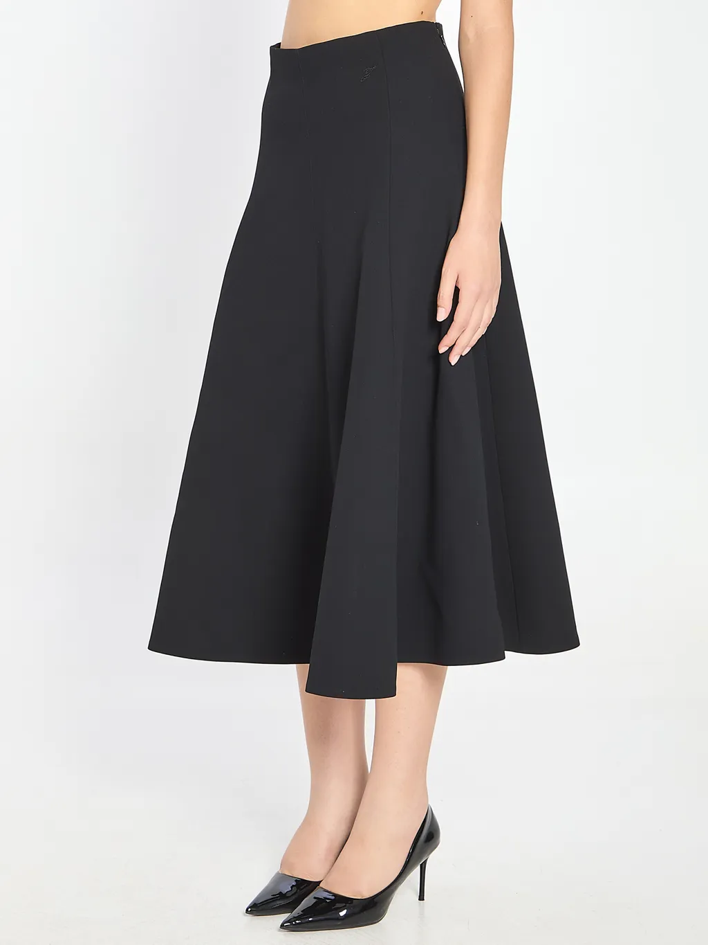 Flared Maxi Skirt