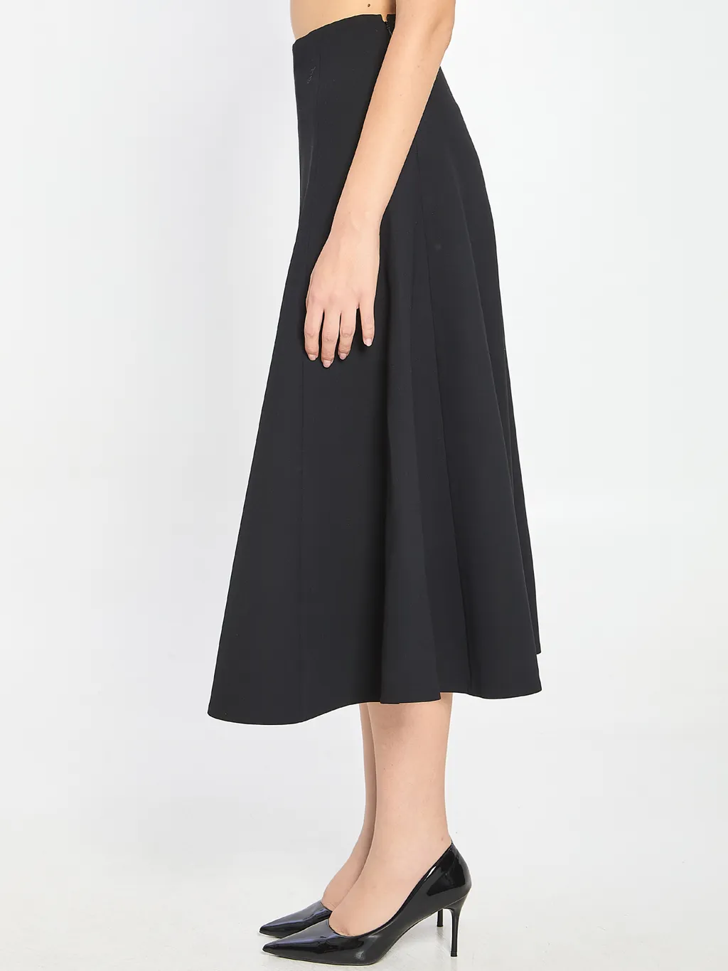 Flared Maxi Skirt
