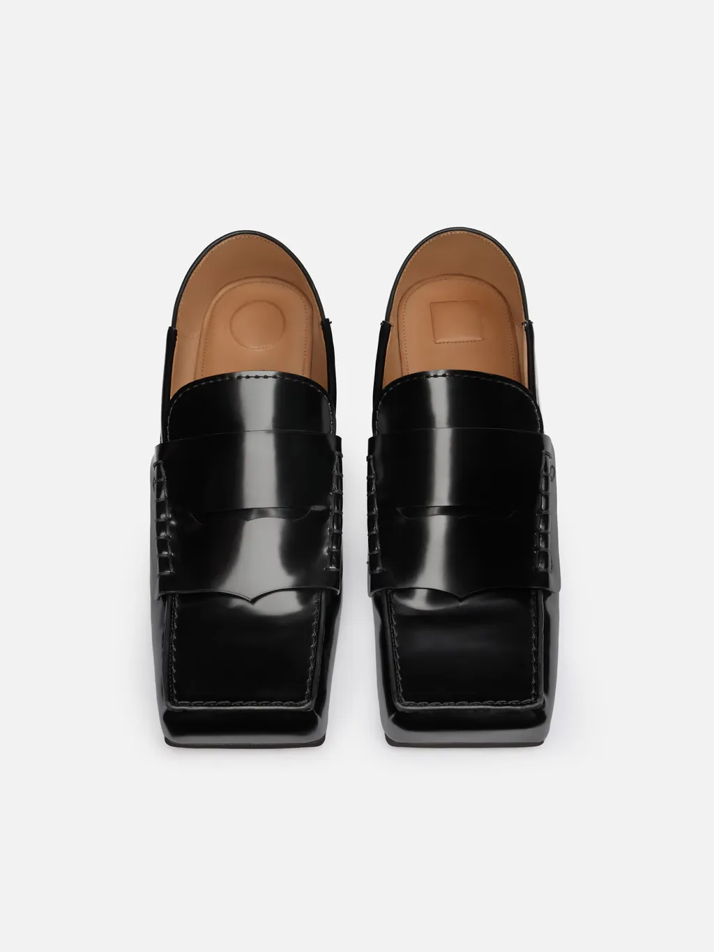 The Carré Square-Toe Loafers