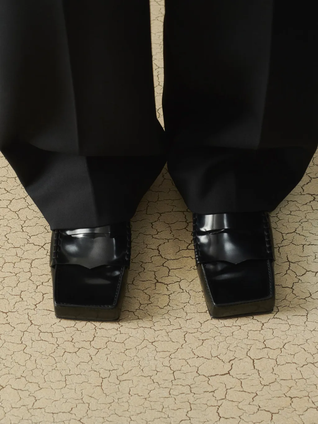 The Carré Square-Toe Loafers