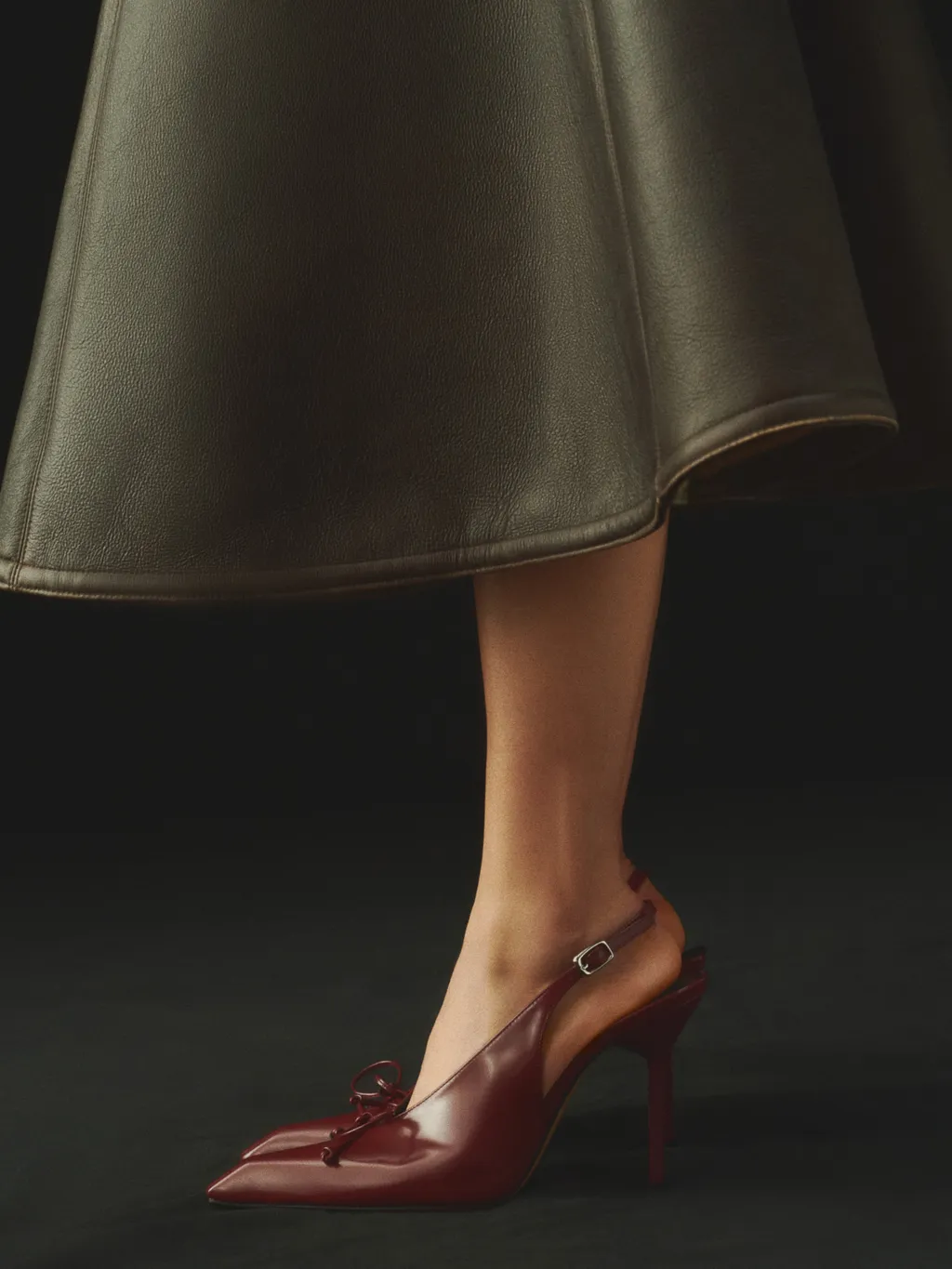 Slingback High Heel Sandals