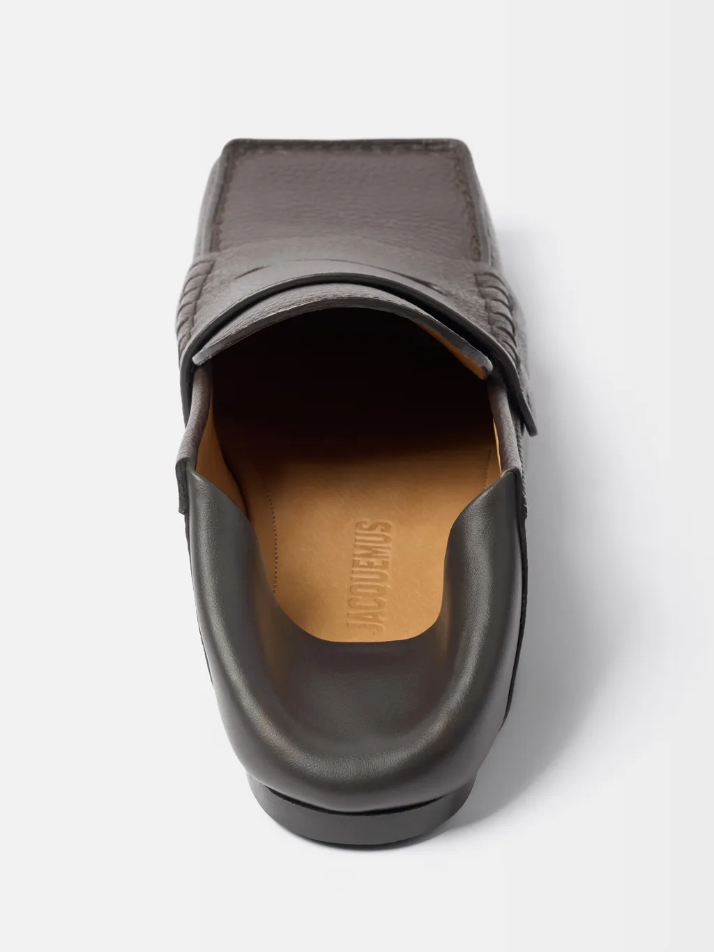 Square-Toe Loafers