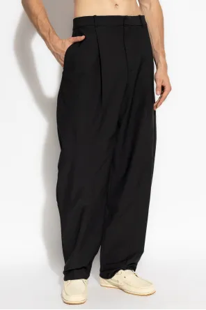 Pleated Track Pants