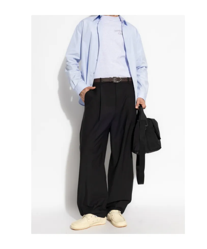 Pleated Track Pants