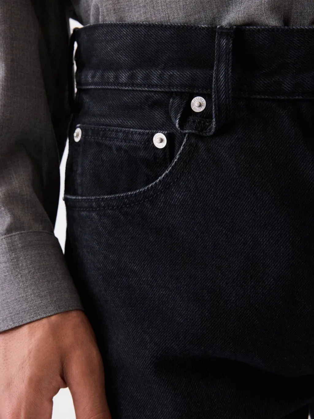Jacquemus Logo Detailed Straight-Leg Jeans