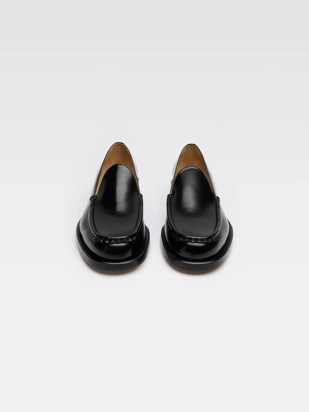 Round Toe Slip-On Loafers