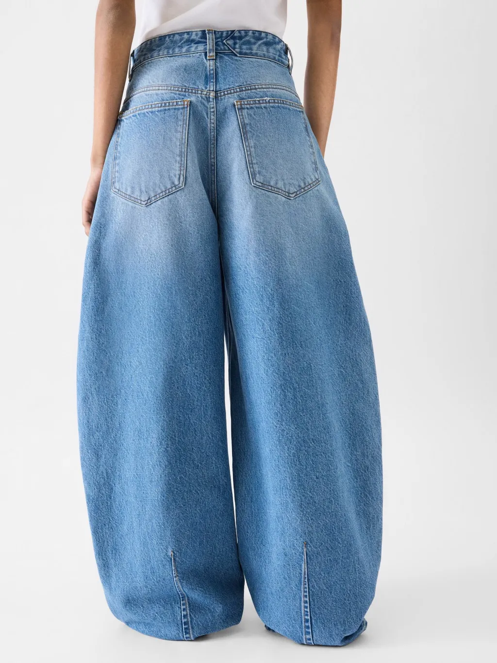 Le De-NÎMes Ovalo Wide-Leg Jeans