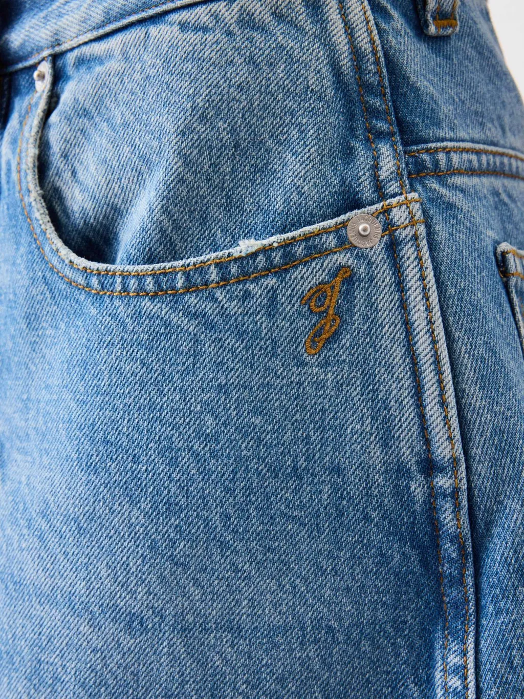 Le De-NÎMes Ovalo Wide-Leg Jeans