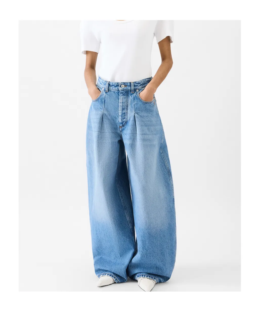 Le De-NÎMes Ovalo Wide-Leg Jeans